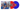 2 Vinyl LP Red & Blue