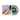 Vinyl LP Transparent with Green & Black Splatter
