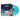 2 Vinyl LP Transparent Curacao Blue